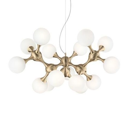 Vícečetná - ILUX 241012 NODI SP15 OTTONE SATINATO - IDEALLUX - foto 1