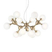 Vícečetná - ILUX 241012 NODI SP15 OTTONE SATINATO - IDEALLUX