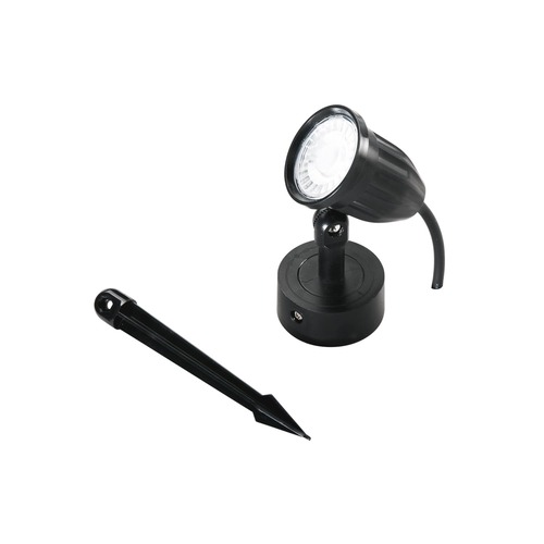 Zápichy - FAN LED-PEG-9C-NER Venkovní reflektor LED PEG plast černá 9 W 800 lm 3000 K 11,9 x 5,3 x 6,53 cm - FANEUROPE - foto 1