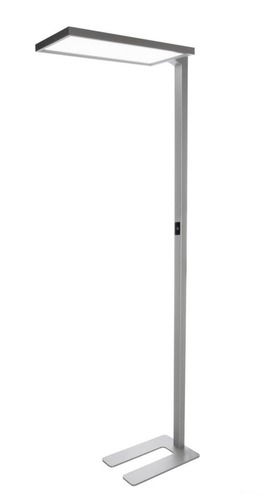 Stojací lampy - IMPR 343034 Deko-Light stojací svítidlo Office One 80W 3000K 6700lm hliník RAL 9006 - LIGHT IMPRESSIONS - foto 1