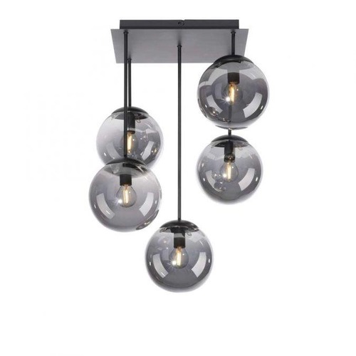 Vícečetná - LD 14602-18 Svítidlo stropní BIG WIDOW LED, černá, jednoduché, nadčasové, 5 ramenné - LEUCHTEN DIREKT / JUST LIGHT - foto 1
