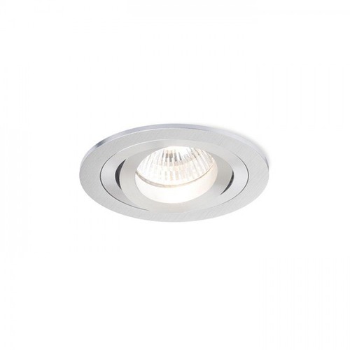 Kruhová - RED R12708 PASADENA GU10 R zápustná česaný hliník 230V GU10 50W - RED - DESIGN RENDL - foto 1