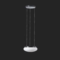 Kruhová - OS ARA70431 ARAKIS LE2 závěsné skleněné svítidlo černá / bílá IP40 3000 K 19W LED DALI (původní kód OS 70431) - OSMONT