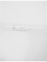 K zrcadlu - NV 9053201 Nástěnné svítidlo nad zrcadlo MONDRIAN bílý hliník a akryl LED 20W 220-240V 3000K IP44 - NOVA LUCE