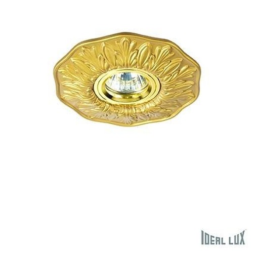 Kruhová - ILUX 115610 Zápustné svítidlo Ideal Lux Polka FI1 ottone 115610 mosazné - IDEALLUX - foto 1