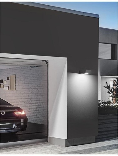 Nástěnná - NV 713411 Venkovní nástěnné svítidlo APOLLO tmavě šedý hliník akrylový difuzor LED 5W 3000K 110-265V 120st. IP54 - NOVA LUCE - foto 1