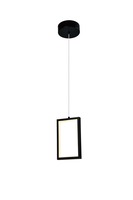 LED přívěšek - Závěsná LED lampa 4W Sand Black