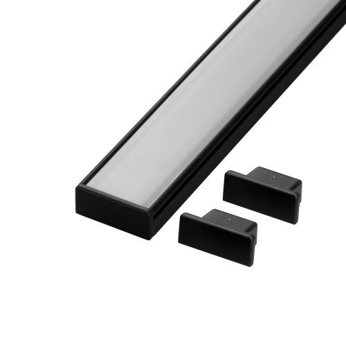 Difuzory a koncovky - Koncovka profilu N14C černá - foto 1