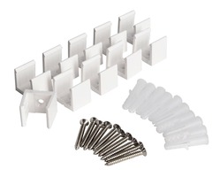 Příslušenství - IMPR 930692 Deko-Light montážní úchytky sada 10 ks pro 230V LED pásek  - LIGHT IMPRESSIONS