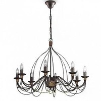 Dekorativní - ILUX 057194 Závěsné svítidlo Ideal Lux Corte SP8 ruggine 057194 - IDEALLUX