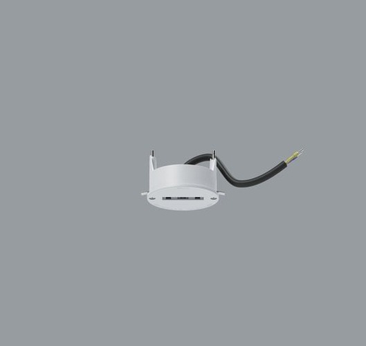 Kruhová - ERCO 1079996000 Minirail 48V bílý singlet pro bodová světla, kabel 2× 0,5mm² 200mm - ERCO - foto 1