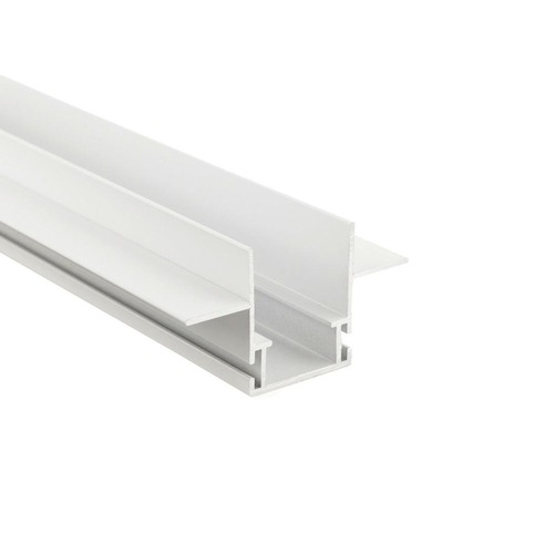 Al profily k zapuštění - IMPR 970822 Deko-Light Combo vestavný montážní profil s křídly, 13mm, 1m bílá - foto 1