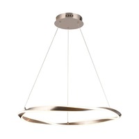 Kruhová - ZUMA 003064-026699 MD9190-1M-3NT GIRONA závěsné svítidlo nikl - ZUMALINE