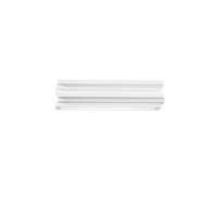 Sádrová - FAN I-FLOW-AP37 Nástěnné svítidlo Flow, bílé, 2 x E14, 37 x 10 x 11 cm - FANEUROPE