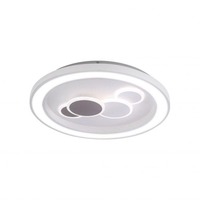 Kruhová - PN 6284-16 ELIZA LED stropní svítidlo, bílé, kruhové, moderní průměr 60cm 3000K - PAUL NEUHAUS
