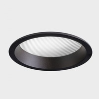 Koupelnová - KHL K50320.04.RF.BK-BK.MP.ST.8.40 LIM zapuštěné svítidlo s rámečkem pr. 210 mm černá 30 W CRI >80 4000K Non-Dimm - KOHL-Lighting