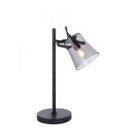 Stolní lampy dekorační - LD 15284-18 TINULA LED 1 ramenná stolní lampička černá se šňurovým vypínačem - LEUCHTEN DIREKT / JUST LIGHT