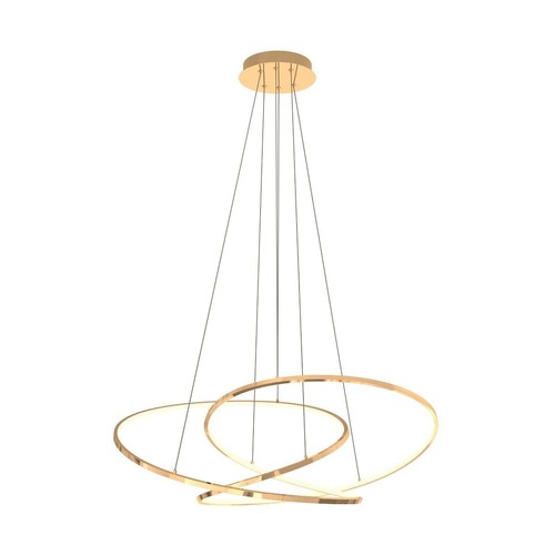 Dekorativní - ZUMA 003064-026728 MD7360-1A-3GT CHOLET závěsné svítidlo zlatá - ZUMALINE - foto 1