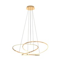 Dekorativní - ZUMA 003064-026728 MD7360-1A-3GT CHOLET závěsné svítidlo zlatá - ZUMALINE