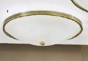 Kruhová - OR DL 7-531/40 PATI Stropní svítidlo 3x60W E27 patina/sklo, průměr 39,5cm - ORION