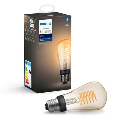 SmartHome Paul Neuhaus - PH 8718699688868 Hue Bluetooth žárovka LED E27 Filament ST64 7W 550lm 2200K - PHILIPS (929002241201) - foto 1