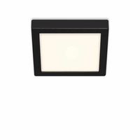 Hranatá - BRI 3466-415 LED stropní svítidlo, 22,5 cm, 16,5 W, černá - BRILONER