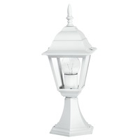 Na stůl - FAN LANT-ROMA/L1 BCO Venkovní svítidlo LUME ROMA bílá, 1xE27, IP44, 14,6 x 14,6 x 39 cm - FANEUROPE