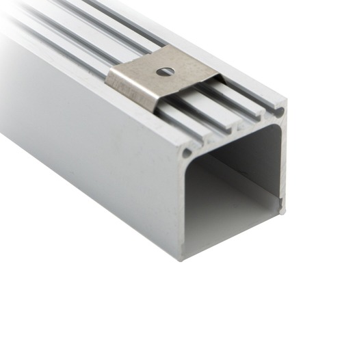 Úchyty a držáky pro Al profily - SLC S43318 Montážní klipy pro profil Pro B hliník 3x - TLG - foto 1