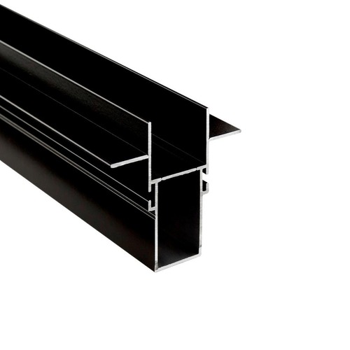 Al profily k zapuštění - IMPR 970834 Deko-Light Combo vestavný profil pro trafa s křídly s křídly, 13mm, 1m černá - LIGHT IMPRESSIONS - foto 1