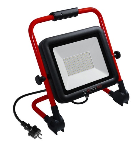 Reflektory - CEN RW-1008540 REFLEKTOR LED REWORK PŘENOSNÝ. 100W 4000K 8000Lm s kabelem 2 metry IP65  - CENTURY - foto 1
