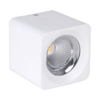 Hranatá - CEN QBBI-3516140 Stropní SVÍTIDLO LED QUBE BÍLÉ 161x161x164mm 35W/230VAC 4000K 3675Lm 45d IP20 - CENTURY