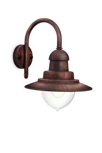 Nástěnná - PH 01652/06/PN Raindrop SVÍTIDLO VENKOVNÍ NÁSTĚNNÉ E27 max. 60W, IP44, bronz - PHILIPS (915005693401) - foto 1