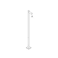 Sloupková - AR T4507A30 Walking - stojna 2500 - 1 hlava - A 90h - ARTEMIDE