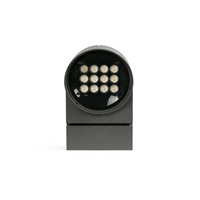 Nástěnná - FARO 71771 MUUR 250 bodové svítidlo, tmavá šedá - FARO