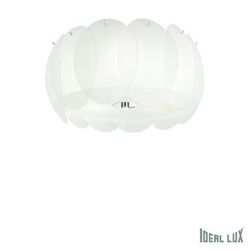 Dekorativní - ILUX 093963 Stropní svítidlo Ideal Lux Ovalino PL5 bianco 093963 bílé 40cm - IDEALLUX - foto 1