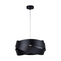 Dekorativní - ZUMA 133867-025740 1114 závěsné svítidlo TORNADO 40 cm černá - ZUMALINE