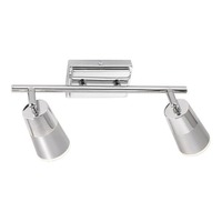 Bodová - LD 11229-17 DALLI LED stropní svítidlo, 2-ramenné, chrom, otočné 3000K - LEUCHTEN DIREKT / JUST LIGHT
