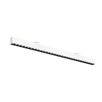 Hranatá - LA 1010523 GLENOS® PRO Stropní vestavné svítidlo, 1, 2 m, DALI, UGR19, 4000K, 75°, IP20, bílé / černé - BIG WHITE (SLV)
