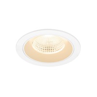 Kruhová - LA 1009772 NUMINOS® L Stropní vestavné svítidlo, 2700 K, 55°, IP20, kulaté, bílé - BIG WHITE (SLV)