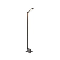 Sloupková - AZZ AZ3483 LED Venkovní sloupkové svítidlo Azzardo Agape 80 dark grey AZ3483 6W 480lm 3000K IP54 9,5cm tmavě šedé - AZZARDO