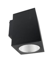 Nástěnná - IMPR 731182 Deko-Light nástěnné přisazené svítidlo - ShoreLine Pro hranaté, 20,5 W, DIM, 3000/4000 K, tmavěšedá - LIGHT IMPRESSIONS