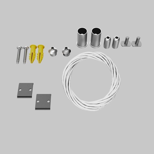 Lištové Magnetic Maytoni S35 - M TRA004SW-21S Sada pro zavěšení kolejnicového systému 2m stříbrná S35 - MAYTONI - foto 1