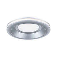 Koupelnová - P 92249 LED vestavné svítidlo Sormus samostatné svítidlo IP65 kruhové 100mm 4,8W / 1,5W / 230V 3000K matný chrom - PAULMANN