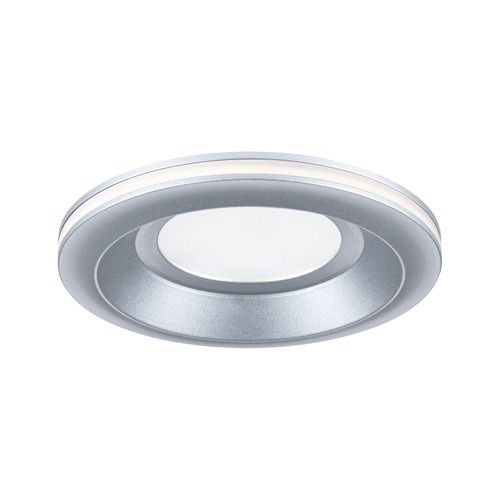 Koupelnová - P 92249 LED vestavné svítidlo Sormus samostatné svítidlo IP65 kruhové 100mm 4,8W / 1,5W / 230V 3000K matný chrom - PAULMANN - foto 1