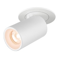 Kruhová - LA 1006880 NUMINOS® PROJECTOR XS stropní zápustné svítidlo, 2700 K, 40°, válcové, bílé/bílé - BIG WHITE (SLV)