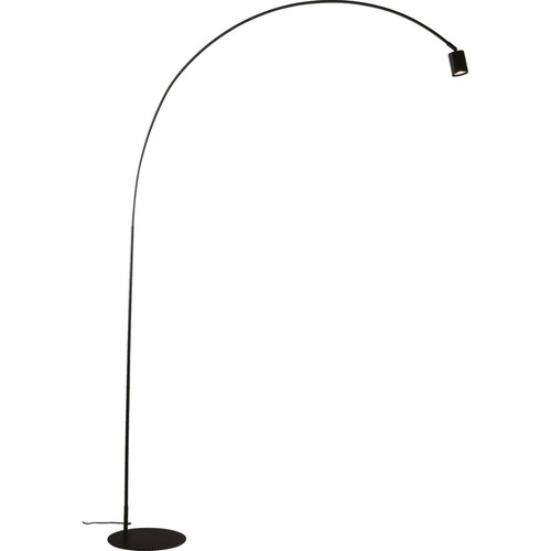 Stojací lampy - FAN I-MAISON-PT-NER Stojací lampa Piantana Maison, nastavitelná, černá, 1 x GU10, 185 x 35 x 224 cm - FANEUROPE - foto 1