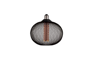 E27 - LED žárovka E27 2.5W ČERNÁ - ZLATÉ SKLO