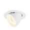 Kruhová - LA 1009755 NUMINOS® GIMBLE L Stropní vestavné svítidlo, 4000 K, 55°, IP20, kulaté, bílé - BIG WHITE (SLV)
