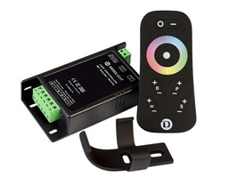 Ovladače pro vícebarevné LED pásky, RGB, RGBW - IMPR 843059 Deko-Light řídící jednotka RF Color &amp; White Remote 12/24/48V DC rádiovédálkové ovladání 4 CH