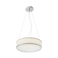 Kruhová - RED R14551 CASSABLANCA LED závěsné svítidlo, dekorativní chrom/sklo - RED - DESIGN RENDL